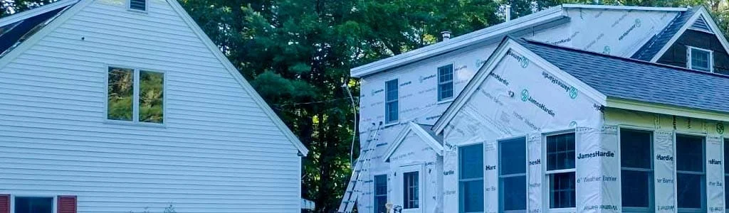 Commercial siding, residences in New England, residential contractor Halley Construction Services